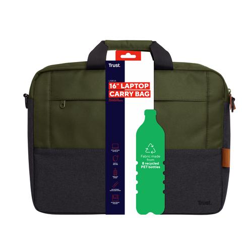 Trust LISBOA 16i LAPTOP BAG - GREEN