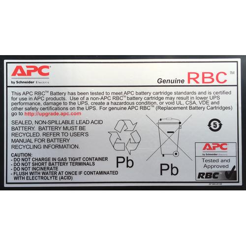 APC Replacement Battery Cartridge #118
