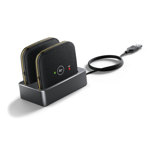 Yealink 1304026 microfoon Zwart Conferentiemicrofoon