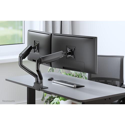 Neomounts Neomounts Next One Desk Mount double display (topfix clamp &grommet)