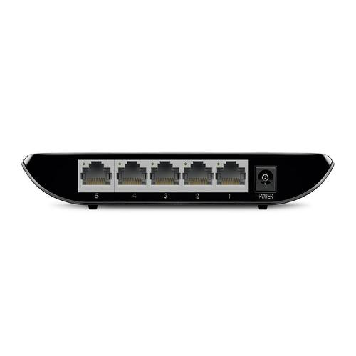 TP-Link TL-SG1005D 5-port Desktop Gigabit Switch 5 10/100/1000M RJ45 ports plastic case