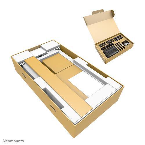 Neomounts Neomounts Move Lift Motorised Mobile Stand incl. storage box 10 cm. Wheels Floor - VESA 100x100 up to 800x600