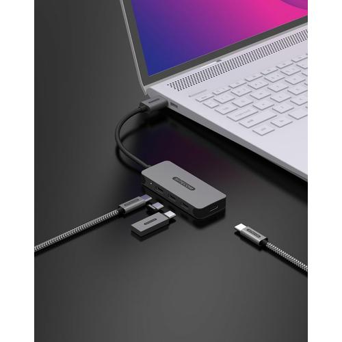 Sitecom USB-A to 4x USB-C Hub