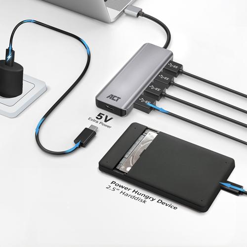 ACT USB-A hub 3.0 4 port USB-A