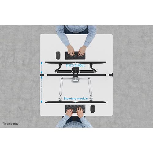 Neomounts Neomounts Desk Mount ultra flat (clamp/grommet)