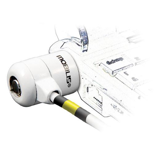 Mobilis Steel cable - Color white - Length = 18m - Diam. = 40mm - 2 keys