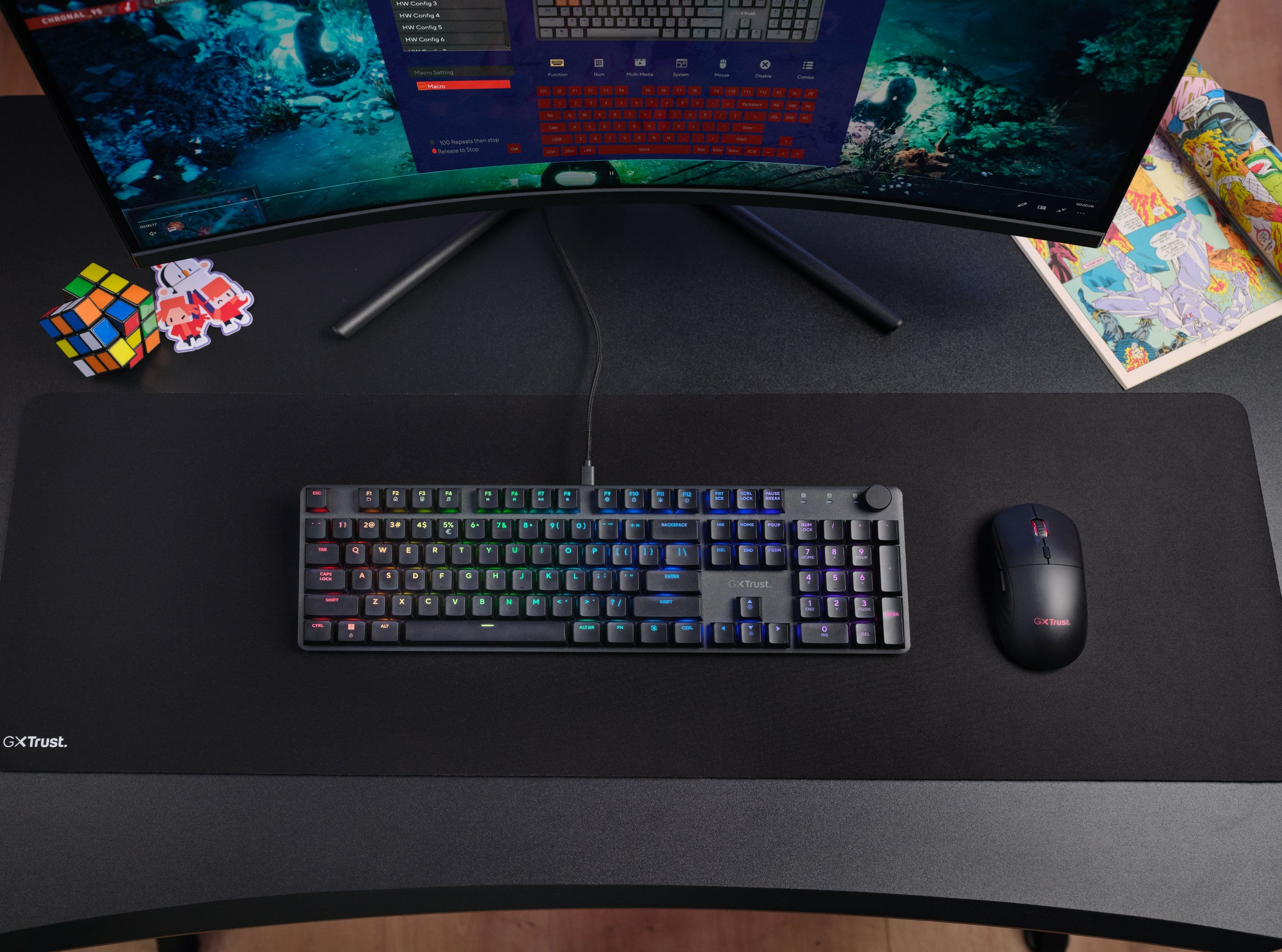 GXT866 TORIX MECHANICAL KEYBOARD US QWERTY