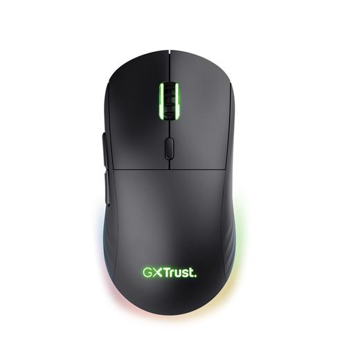 Trust GXT 927 Redex+ muis Gamen Rechtshandig RF Wireless + USB Type-A Laser 25600 DPI