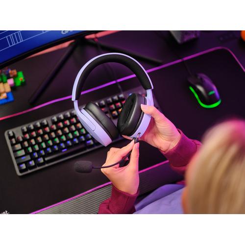 Trust GXT 489P FAYZO Headset Bedraad Hoofdband Gamen Zwart, Paars