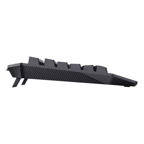 Trust GXT 836 Evocx toetsenbord Gamen USB AZERTY Belgisch Zwart