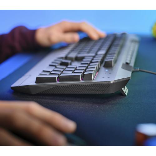 Trust GXT 836 Evocx toetsenbord Gamen USB AZERTY Belgisch Zwart