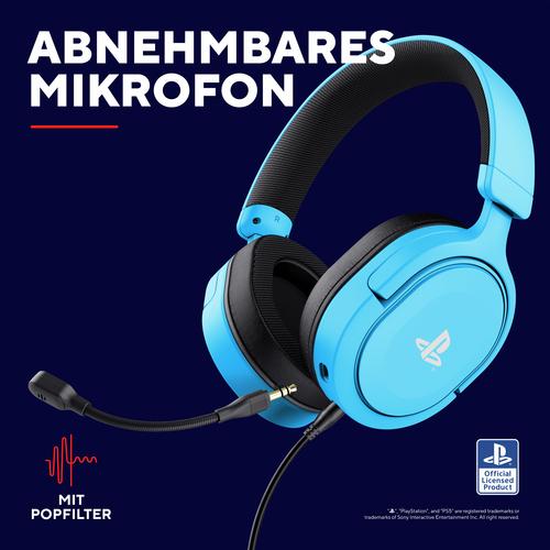 Trust GXT 498B Forta Headset Bedraad Hoofdband Gamen Blauw