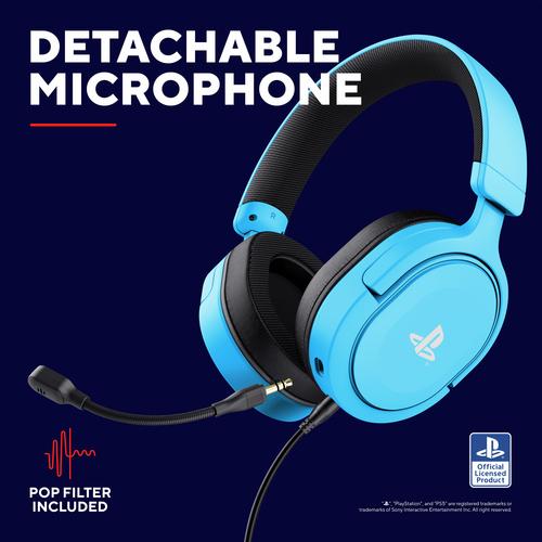 Trust GXT 498B Forta Headset Bedraad Hoofdband Gamen Blauw