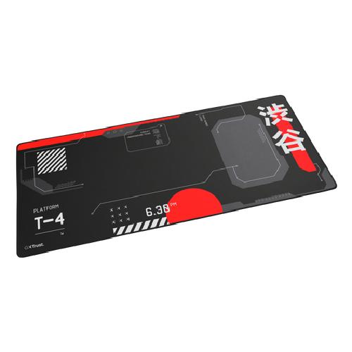 Trust GXT 759 XXL Game-muismat Zwart, Rood
