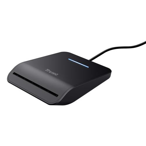 Trust Primo smart card reader Binnen USB USB Type-C Zwart