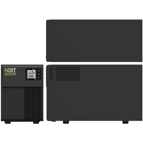 NextUPS Mantis II Tower AVR sinewave 1500VA/900W-RJ45 protection-W/IEC sockets * 8pcs-IEC cables * 2pcs-LCD display-I/P cable-USB HID port