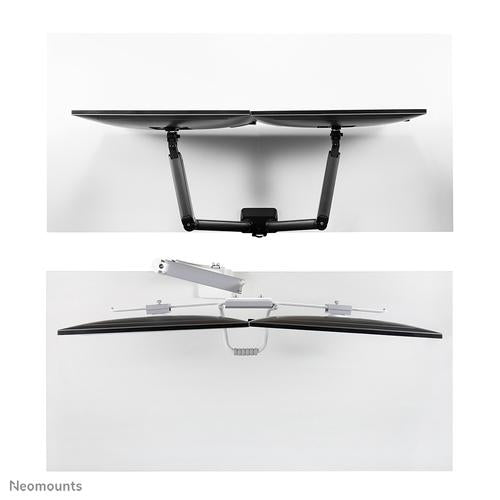 Neomounts Neomounts Next Core Desk Mount 2 screens (topfix clamp &grommet)