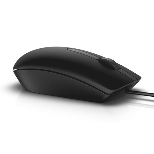 Dell Dell Optical Mouse-MS116 - Black - Retail box
