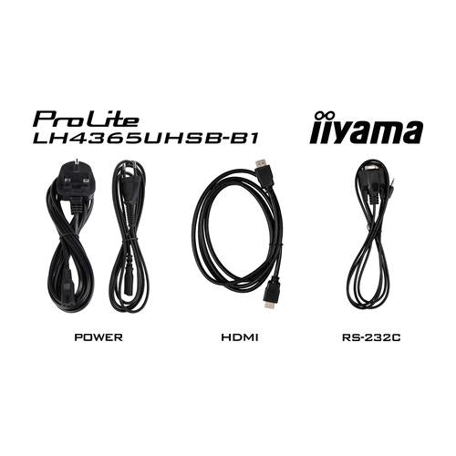 Iiyama 43iW LCD 4K UHD IPS 800 cd/m