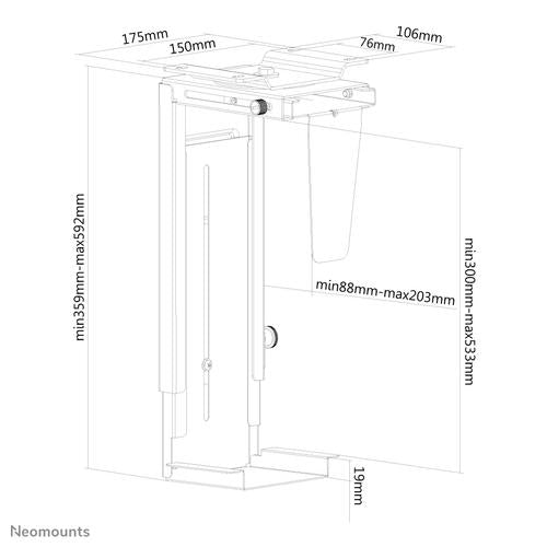 Neomounts Neomounts CPU Holder
