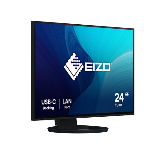 Eizo Flexscan/ 24 Inch Widescreen/ 1920 x 1200/ Black/ IPS/ 5MS/ 350 cd/m2/ 1000:1/ 5 year warrenty on site