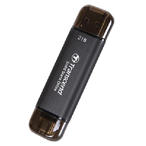 Transcend 2TB External SSD ESD310C USB 10Gbps Type C/A