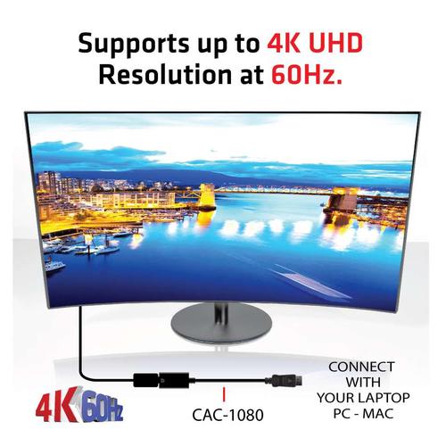 Club 3D DisplayPort 1.4 to HDMI 2.0a HDR ActiveAdapter