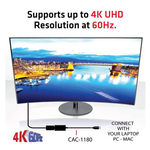 Club 3D Mini DisplayPort 1.4 to HDMI 2.0a HDR Active Adapter