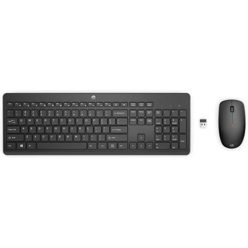 HP Printing & Computing ACC: HP 230 WL Mouse+KB Combo EMEA - INTL English Loc - Euro plug. QWERTY