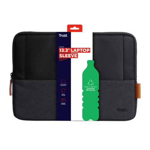 Trust LISBOA 13.3i LAPTOP SLEEVE - BLACK