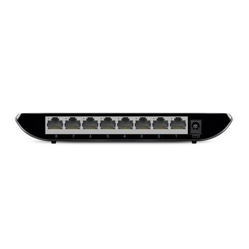 TP-Link TL-SG1008D 8-port Desktop Gigabit Switch 8 10/100/1000M RJ45 ports plastic case