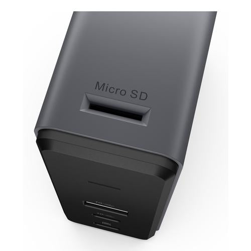Lenovo X9 Charging GaN Dock Bedraad USB 3.2 Gen 2 (3.1 Gen 2) Type-C Grijs