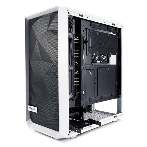 Fractal Design CAS Meshify C White Tempered Glass