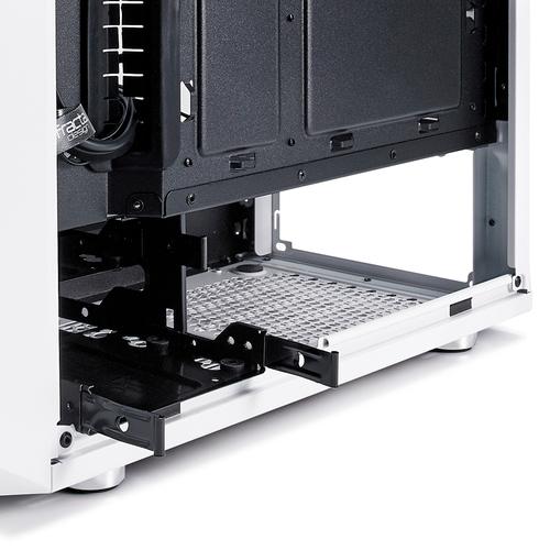 Fractal Design CAS Meshify C White Tempered Glass