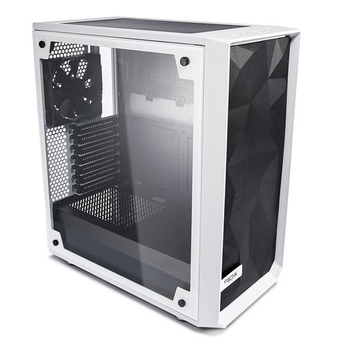 Fractal Design CAS Meshify C White Tempered Glass