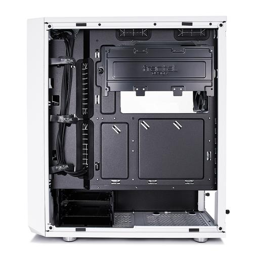 Fractal Design CAS Meshify C White Tempered Glass