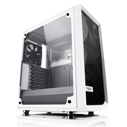 Fractal Design CAS Meshify C White Tempered Glass