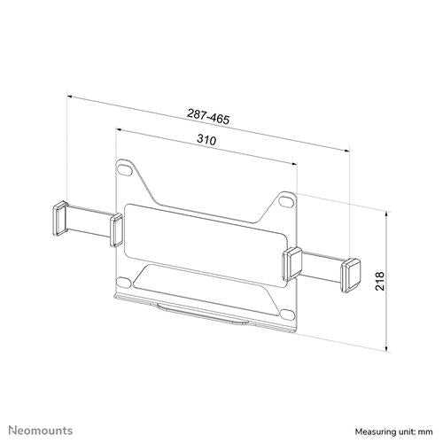 Neomounts Neomounts laptop desk holder 11 6i-17 3i