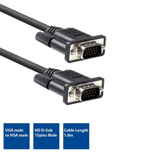ACT VGA Monitor Cable 1.8 Meter Previous ACT AK3226