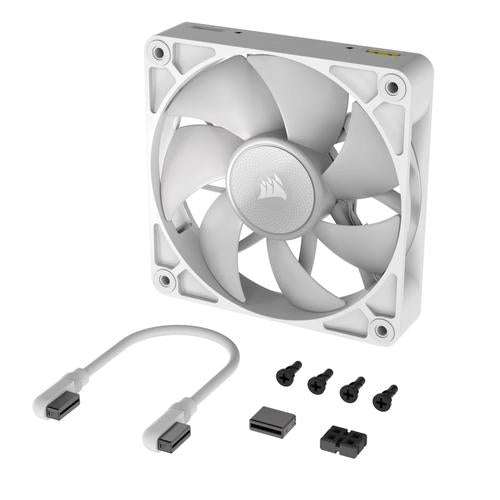 Corsair CORSAIR RX RGB Series iCUE LINK RX120 RGB White 120mm RGB Fan Single Fan