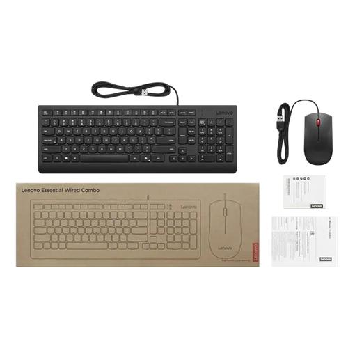 LENOVO ESSENTIAL WIRED COMBO BLACK BELGIUM FRENCH 120