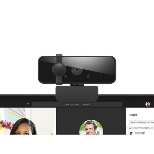 Lenovo Essential FHD Gen2 webcam 1920 x 1080 Pixels USB 2.0 Zwart