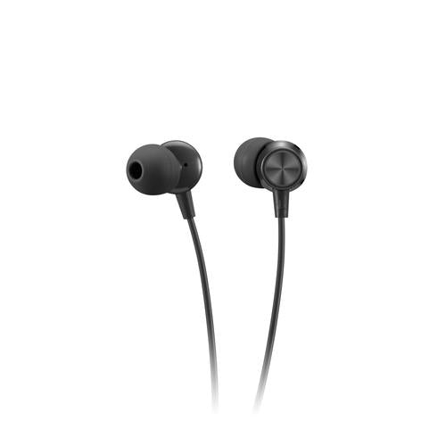 Lenovo 4XD1J77351 hoofdtelefoon/headset Bedraad In-ear Kantoor/callcenter USB Type-C Zwart