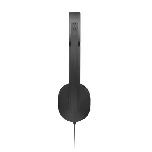 Lenovo VoIP Headset 5000 Bedraad Hoofdband Kantoor/callcenter USB Type-C Zwart