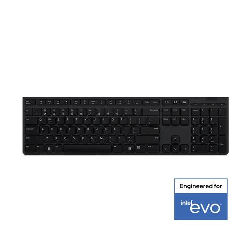 Lenovo 4Y41K04031 toetsenbord Kantoor RF-draadloos + Bluetooth Frans Grijs