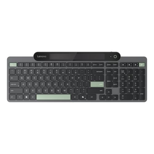 Lenovo 4Y41R69515 toetsenbord Thuis/Werk Bluetooth Belgisch, Frans Zwart, Groen