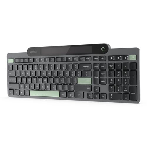 Lenovo 4Y41R69515 toetsenbord Thuis/Werk Bluetooth Belgisch, Frans Zwart, Groen