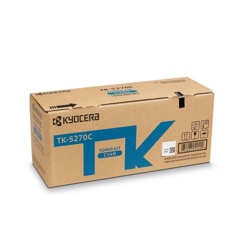 Kyocera TK-5270C toner cyan (6 000 pages)