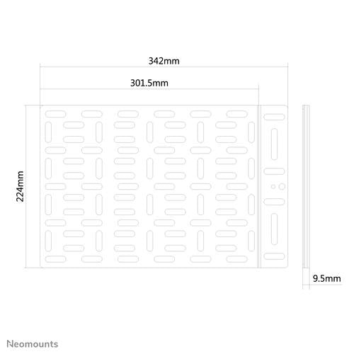 Neomounts Neomounts Mediaplayer Mount (for mounting on wall VESA or TV bracket)
