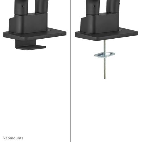 Neomounts Neomounts Next One Desk Mount double display (topfix clamp &grommet)